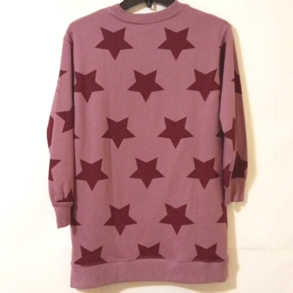 MADDEN GIRL FLEECE DRESS OVERSIZED SWEATSHIRT DRESS SIZE 12 LARGE NWT - Picture 3 of 7